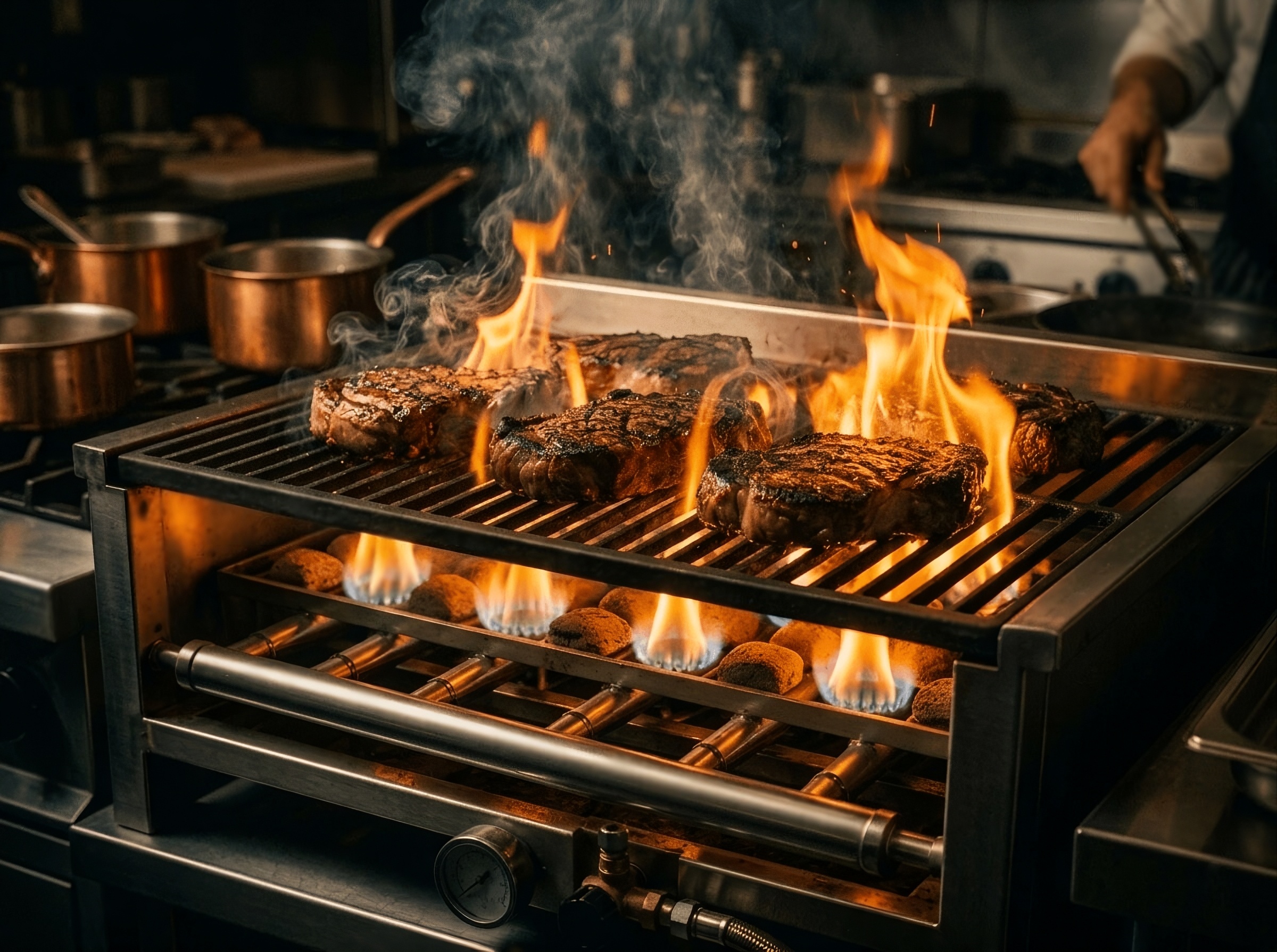 JAMES STREET Cafe & Grill flame seared meats